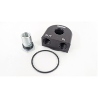 Moroso Remote Oil Filter Adaptor 23686 - m22 x 1.5 (Bf Fg Falcon - Motorcraft Afl101 - Ryco z516)